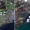 Japonsko - satelitní snímky