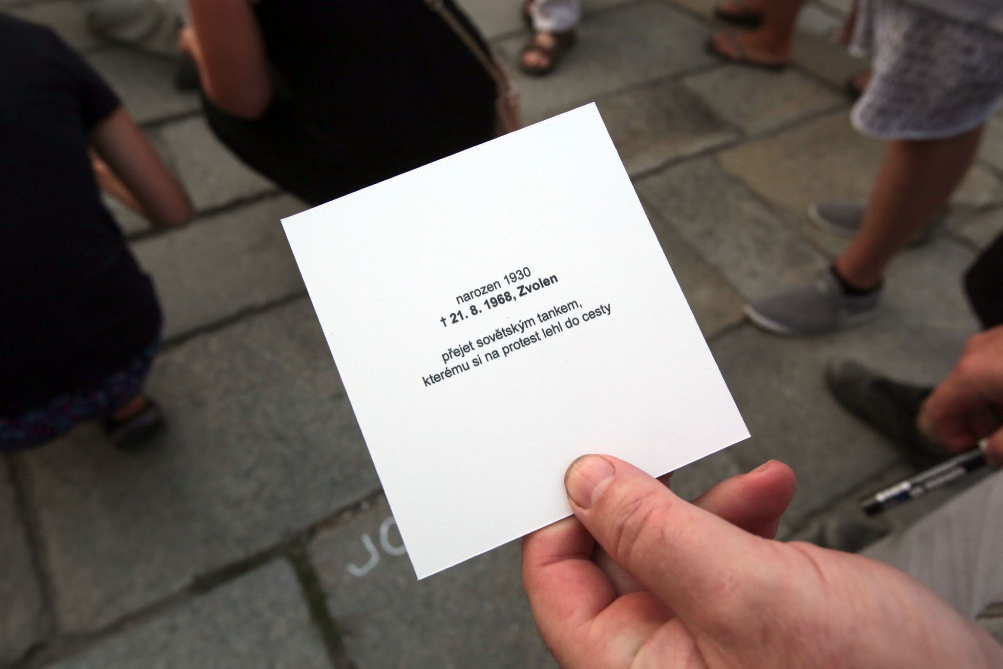 Pieta za oběti ruské okupace