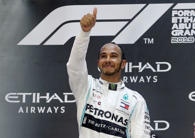 Lewis Hamilton, pilot týmu formule 1 Mercedes