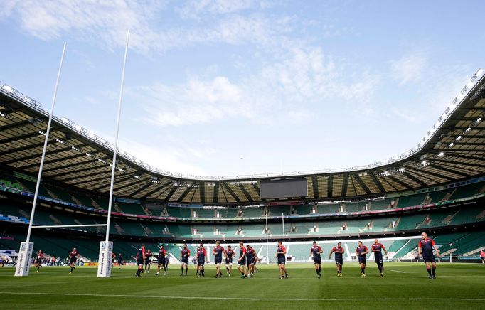 Twickenham Stadium před MS v ragby 2015