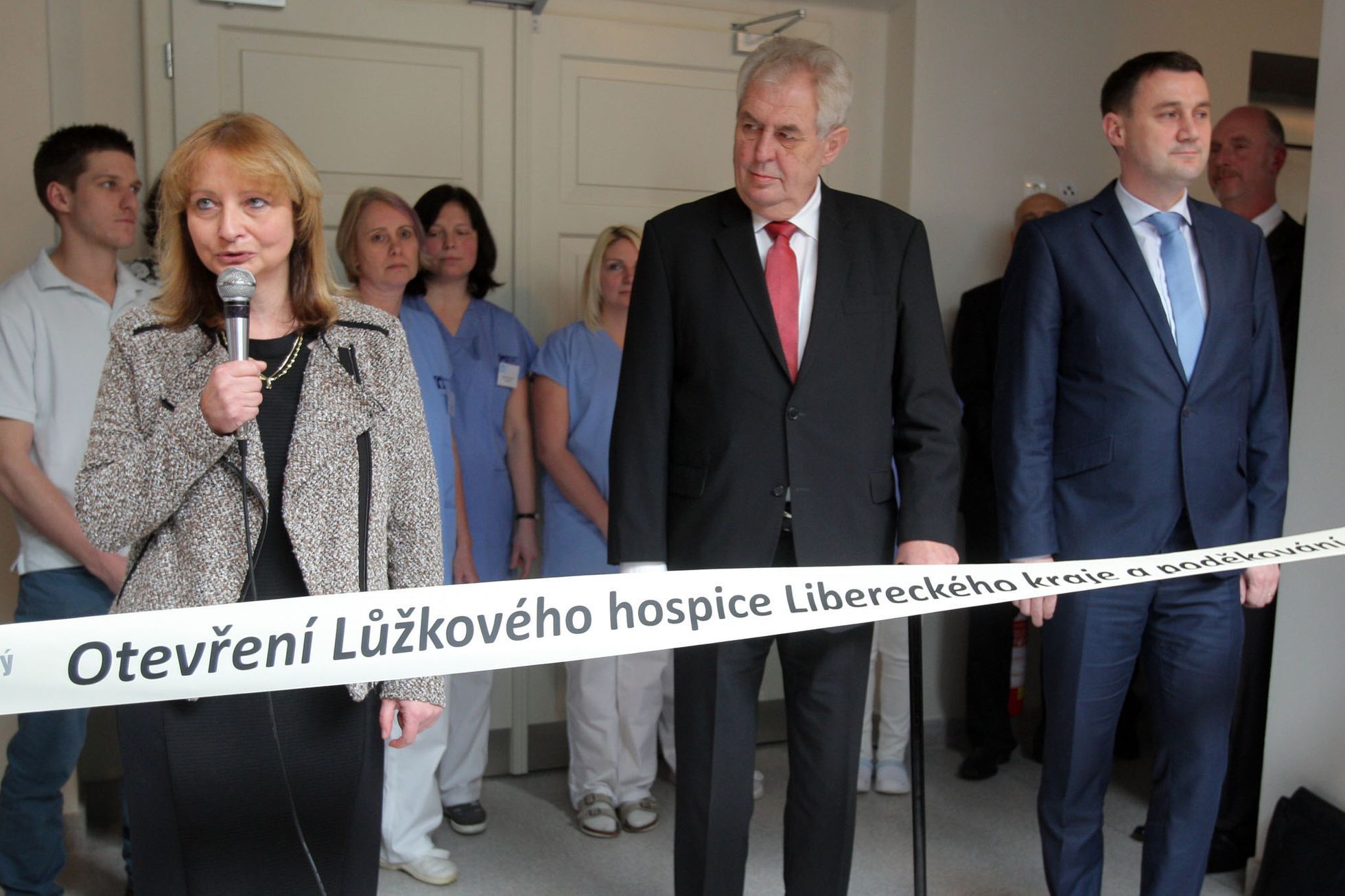 Otevření hospice v Liberci
