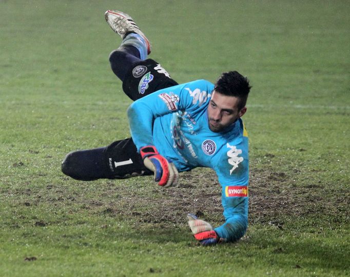 Fotbal, Gambrinus liga, Sparta - Slovácko: Dušan Melichárek (Slovácko)