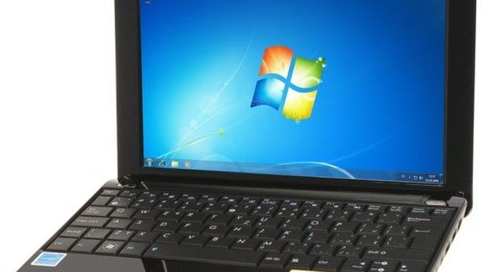ASUS EEE PC 1005HA černý: Mini notebook Intel Atom N270, 10" LED 1024x600, RAM 1GB, 250GB, WiFi, BlueTooth, Webkamera, 6-čl. baterie, Windows 7 Starter Edition (1005HA-BLK025S)