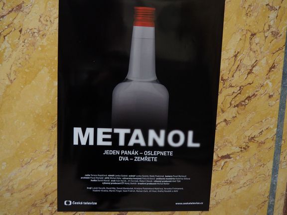 Film Metanol v České televizi