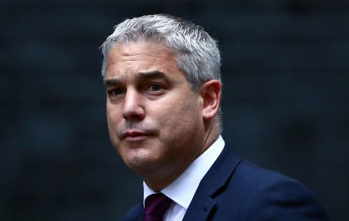 Britský ministr pro brexit Stephen Barclay