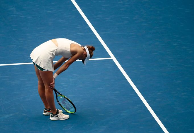 Markéta Vondroušová na US Open 2018