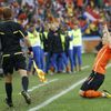 Robben radost z gólu Slovensko Nizozemsko 0:1