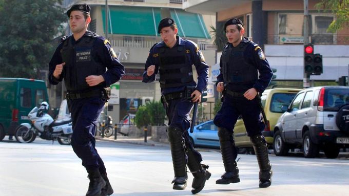 Řecká policie, ilustrační foto.