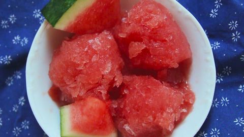 Letní horko zvládnete s melounovým sorbetem. Stačí přidat tři ingredience