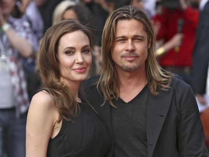 Angelina Jolie a Brad Pitt