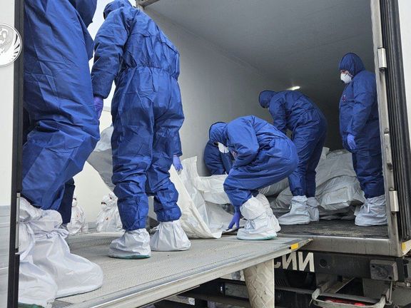 Těla 757 ukrajinských občanů předaná v rámci výměny v únoru 2025. Mezi nimi bylo nalezeno tělo ženy v balíčku označeném jako „neidentifikovaný muž“.