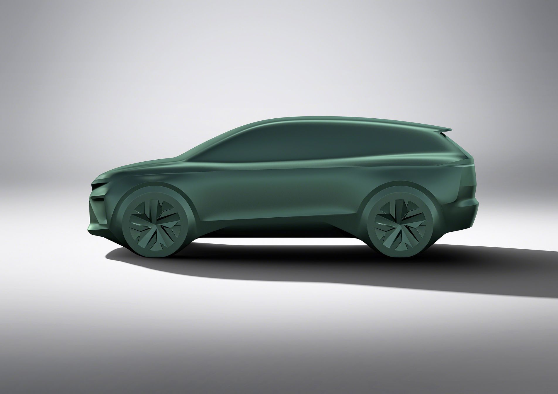 Škoda Auto - sochy chystaných elektromobilů