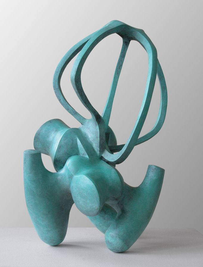 Jaroslav Koléšek: Drapák, 2019, bronz.