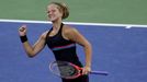 Karolína Muchová ve druhém kole US Open 2018.