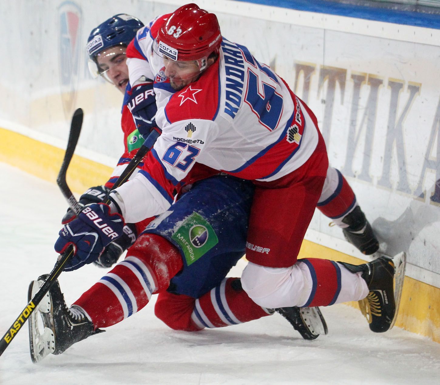 Hokej, KHL, Lev Praha - CSKA Moskva: Maxim Kondratěv