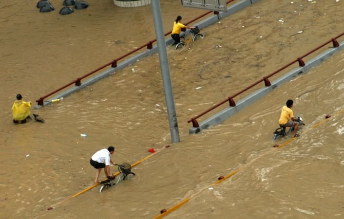 zatopená Čína