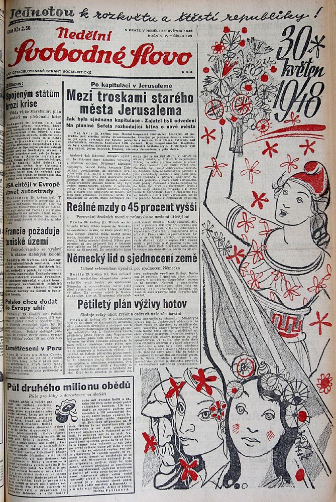 Svobodné slovo, neděle 30. května 1948
