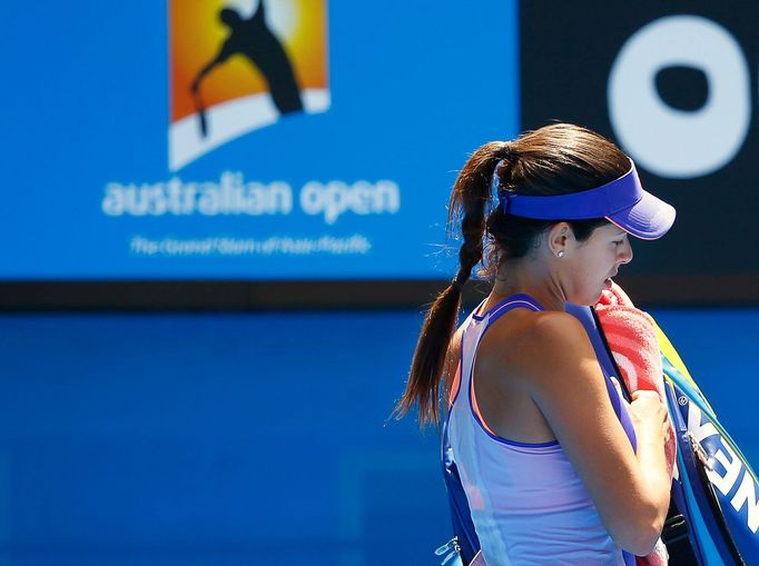 Ana Ivanovičová po vyřazení v prvním kole Australian Open