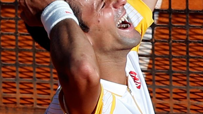 Novak Djokovič se raduje z triumfu v Monte Carlu