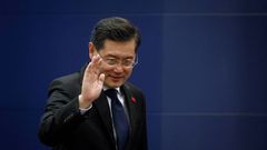 čína ministr zahraničí čchin kang