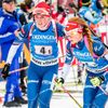 SP, Ruhpolding, štafeta Ž: Eva Puskarčíková a Markéta Davidová