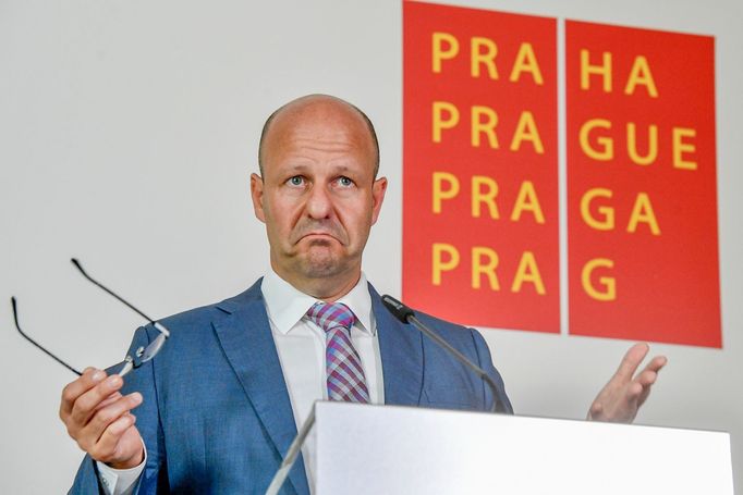 Náměstek pražského primátora Petr Hlubuček