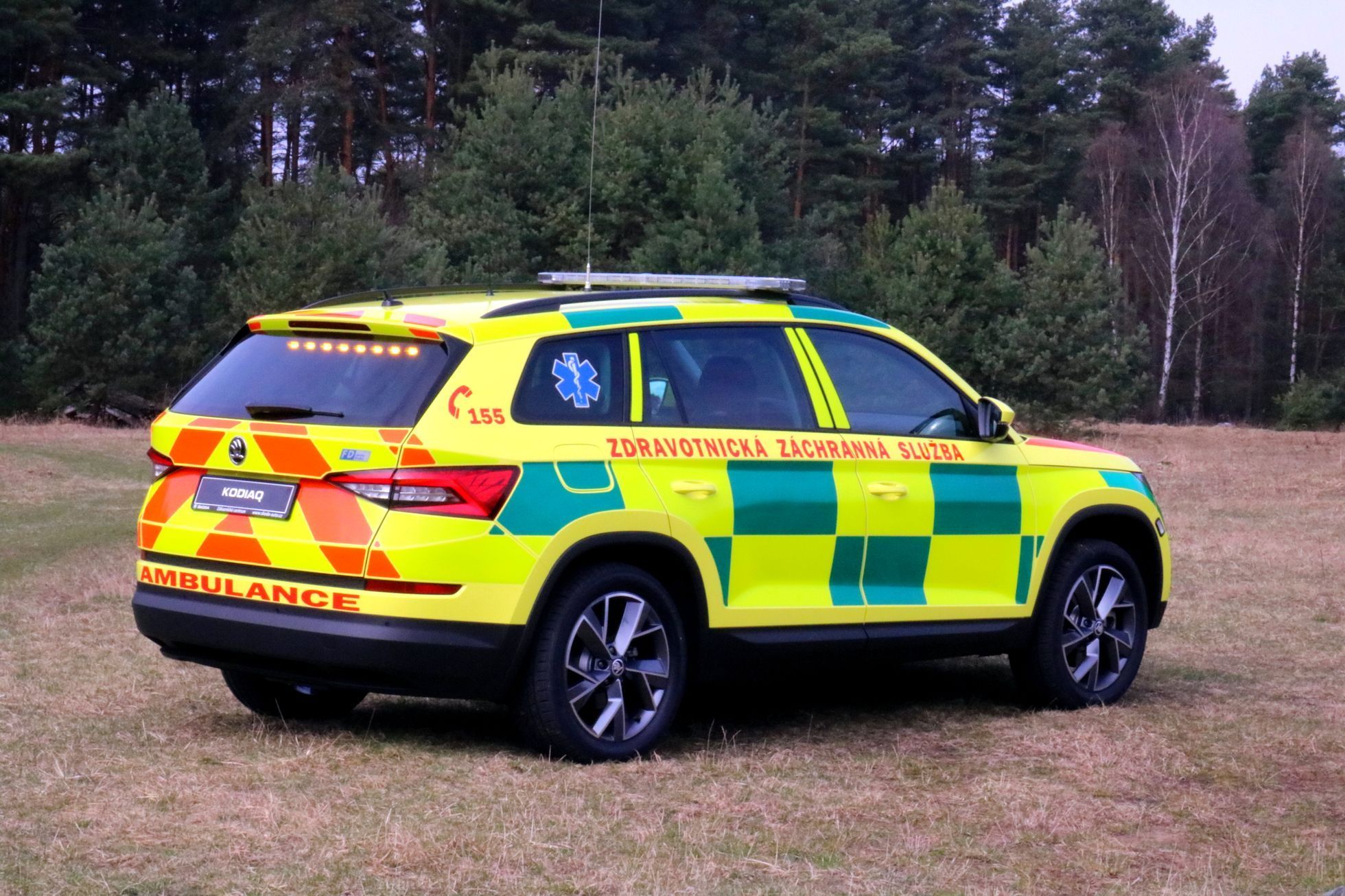 Škoda Kodiaq záchranář