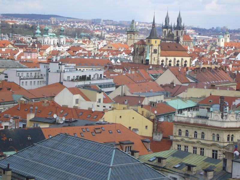 Praha ze střechy Národního divadla 3