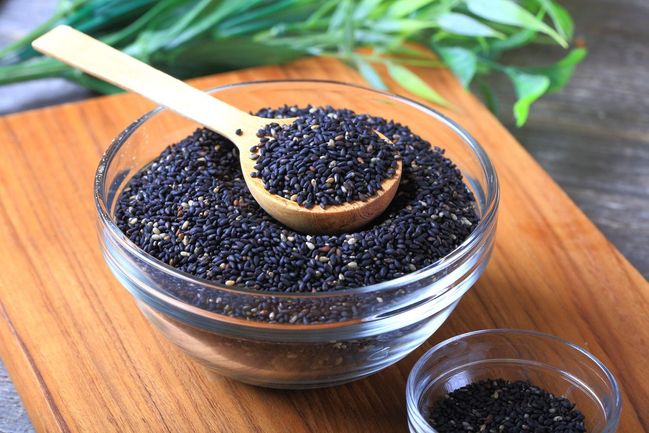 Černé sezamové semínko