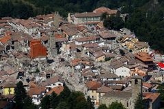 Nové zemětřesení vyděsilo obyvatele italského města Amatrice