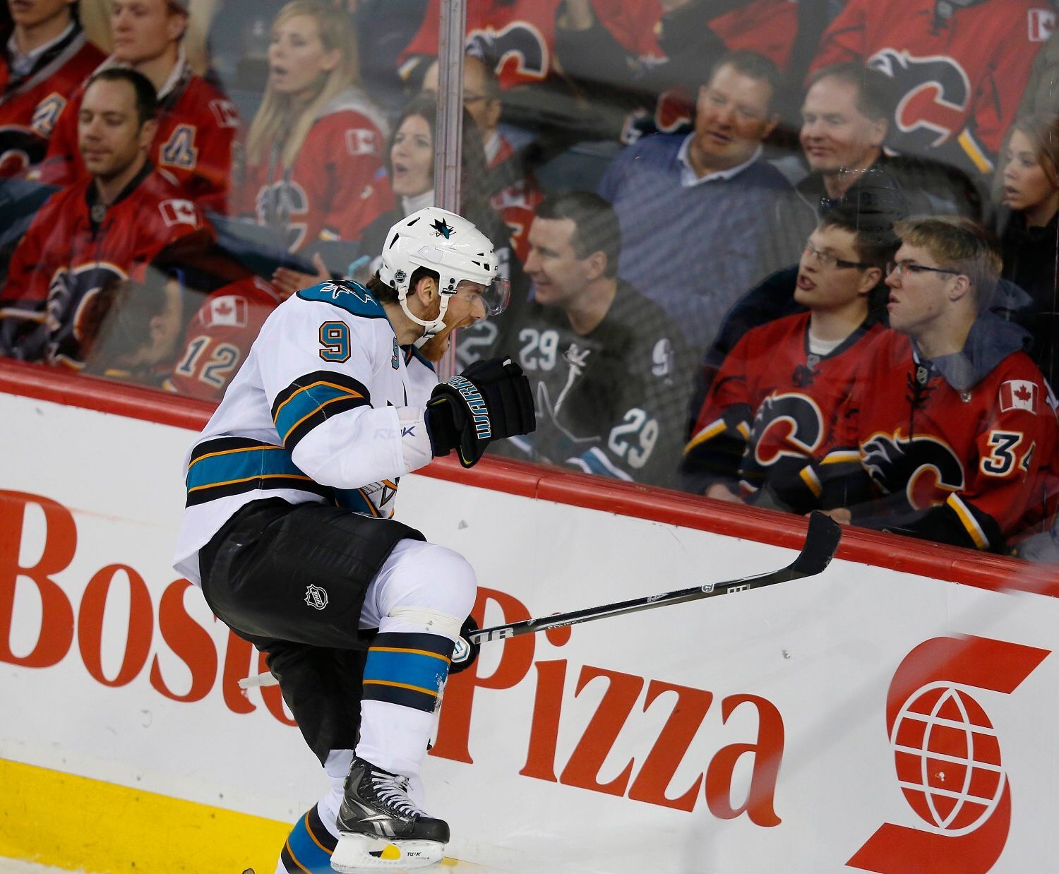 NHL, Calgary Flames - San Jose Sharks: Martin Havlát