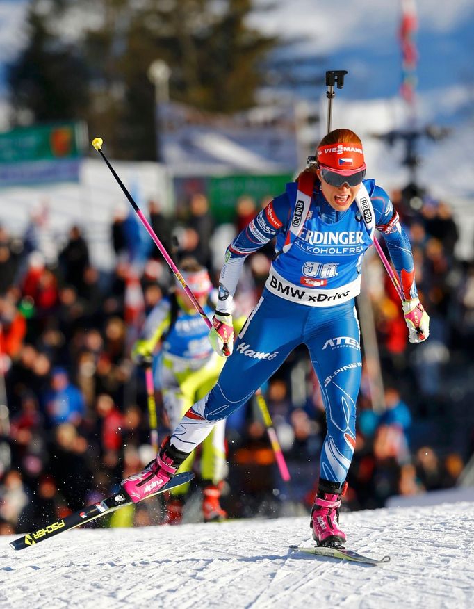 MS v biatlonu 2017, sprint Ž: Gabriela Koukalová