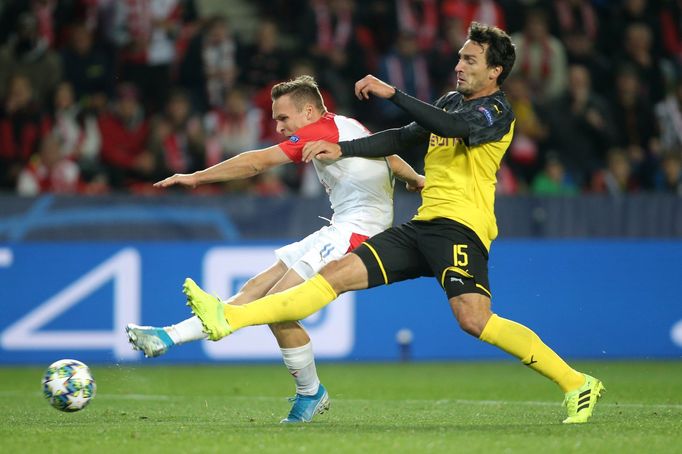 Slavia - Dortmund (Tecl, Hummels)