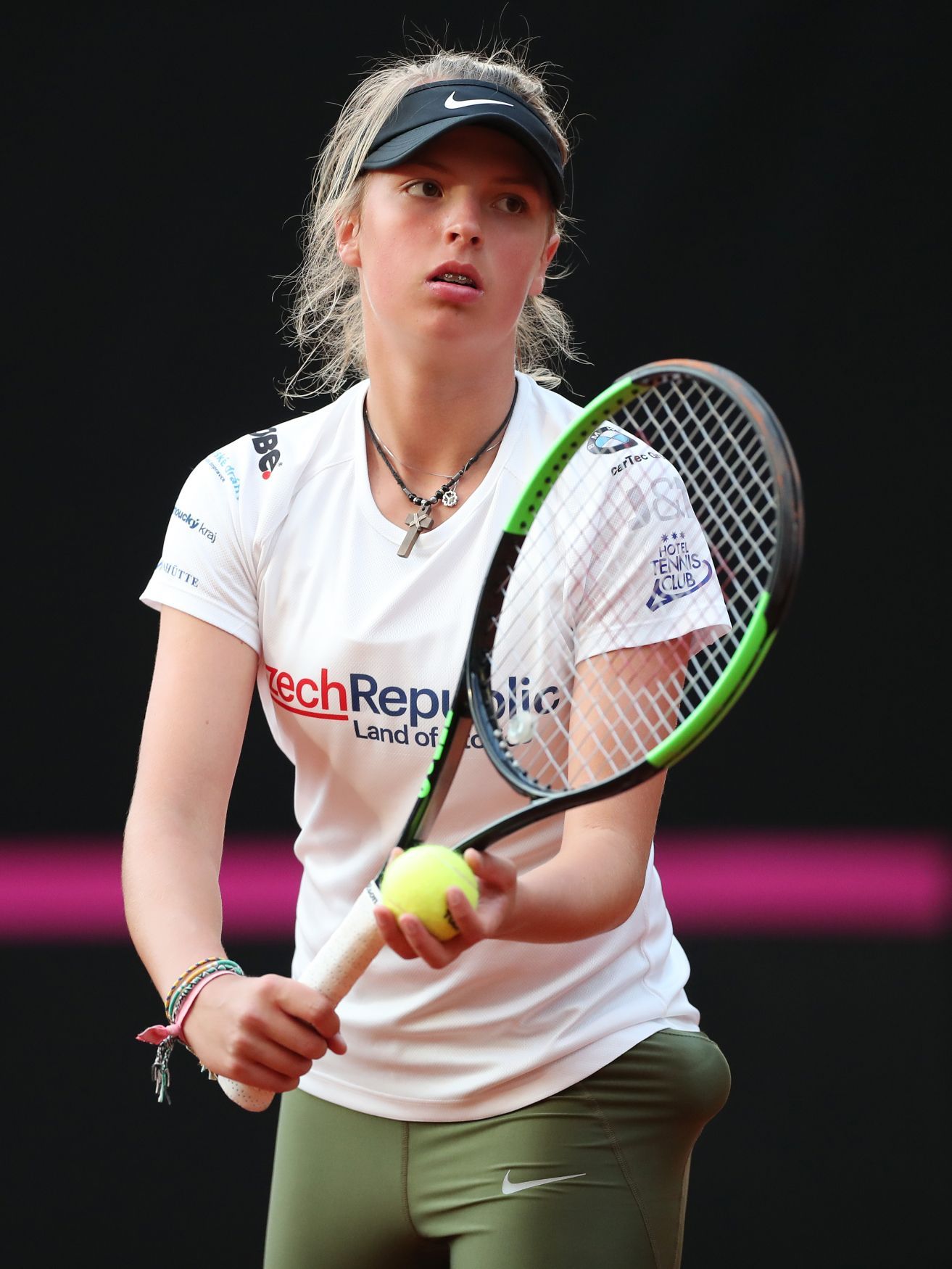 Česká tenistka Linda Fruhvirtová