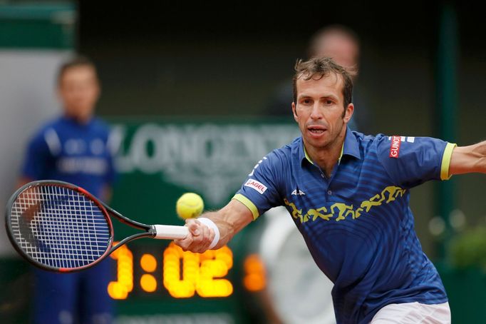 Roland Garros 2016: Radek Štěpánek v zápase s Andym Murrayem