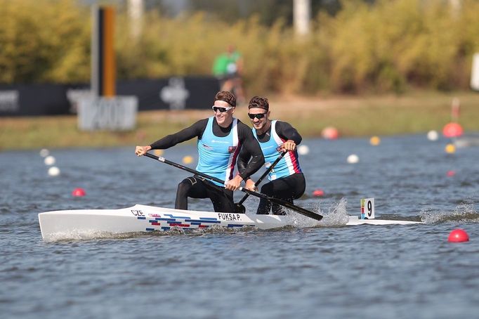 MS v rychlostní kanoistice 2018 (Petr Fuksa, Martin Fuksa)