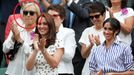 Meghan a Kate si vyrazily na Wimbledon. Fandila s nimi i Martina Navrátilová