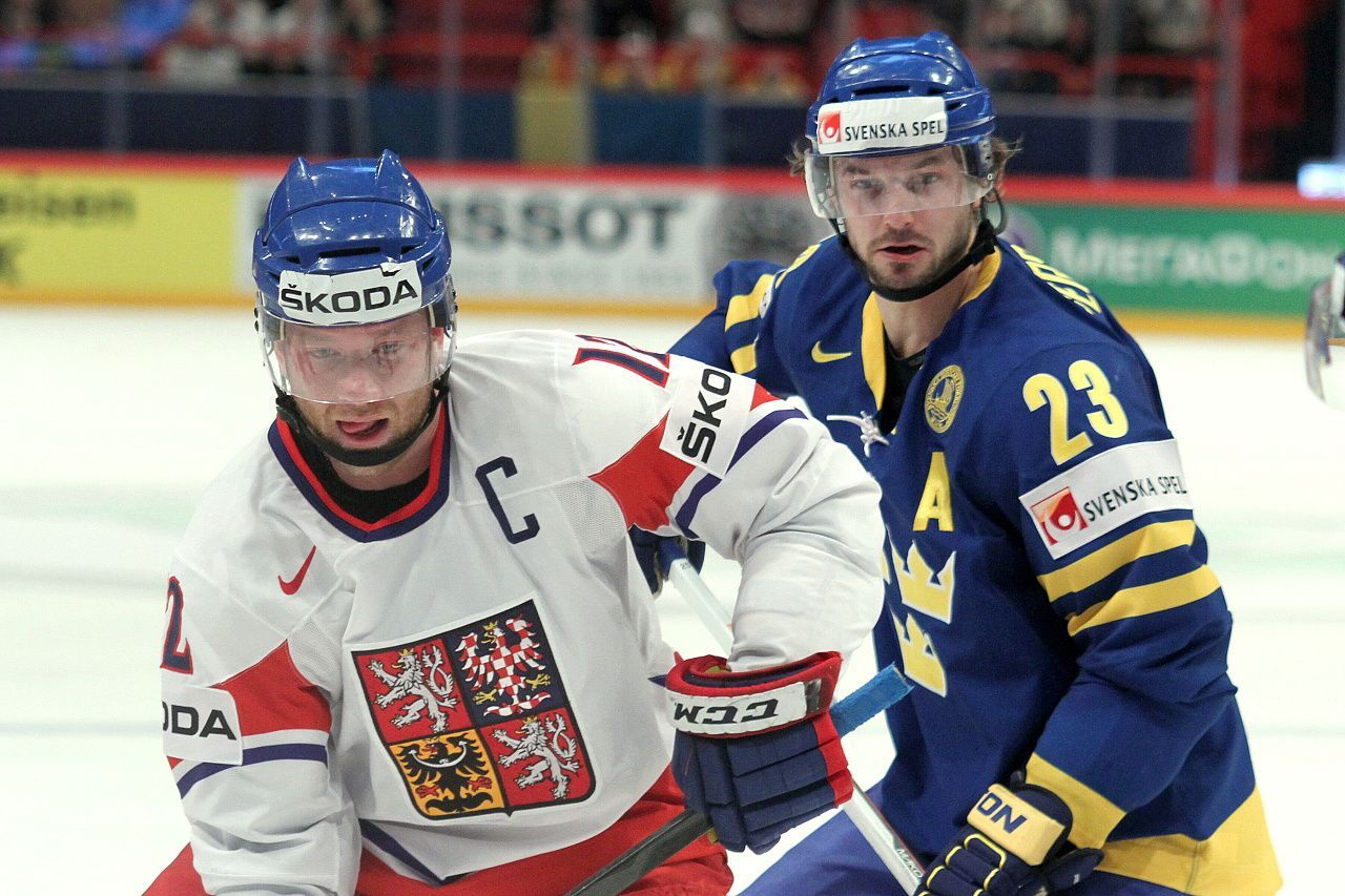 MS v hokeji 2013, Česko - Švédsko: Jiří Novotný - Niklas Persson