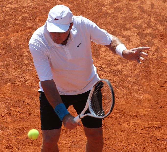 Exhibice na pražské Spartě - Ivan Lendl vs. Jiří Novák