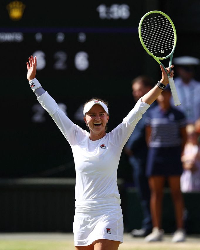 Wimbledon 2024, finále žen - Barbora Krejčíková