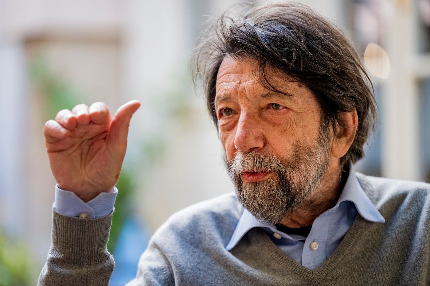 Massimo Cacciari bývalý starosta Benátky