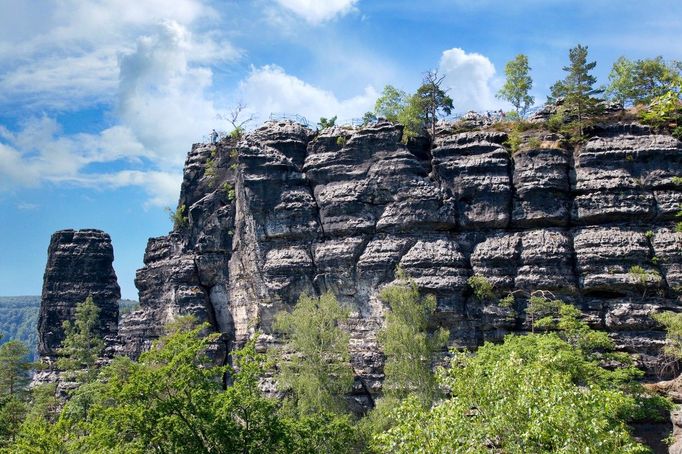 Malý Pravčický kužel, Národní park České Švýcarsko