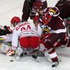 Hokej, extraliga, Sparta - Třinec: Michal Broš - Tomáš Klimenta