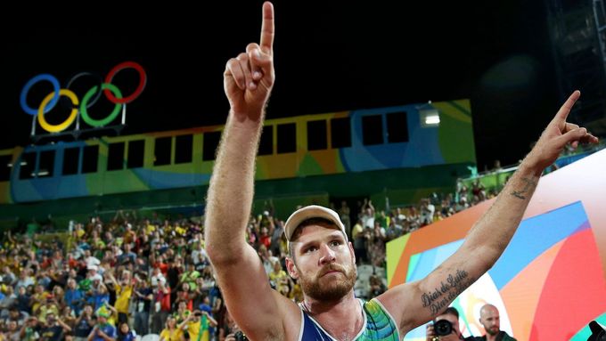 OH Rio 2016: Plážový volejbal můžů ovládli Brazilci Bruno a Alison