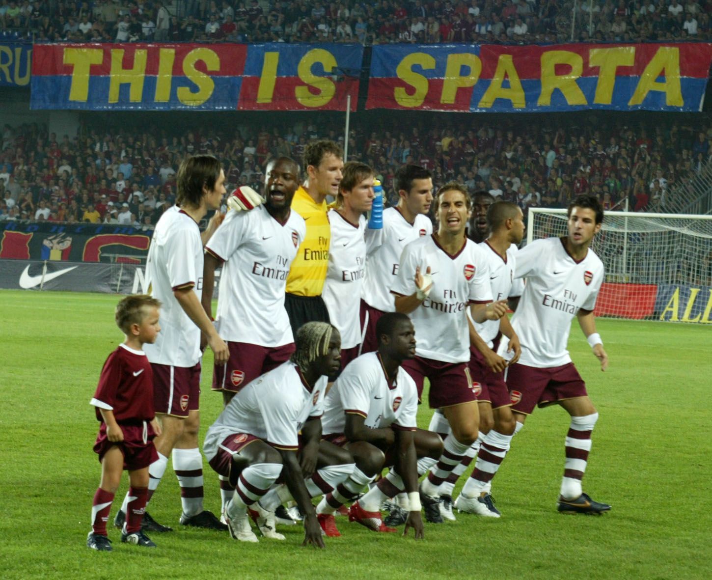 Sparta - Arsenal, Liga mistrů 2007