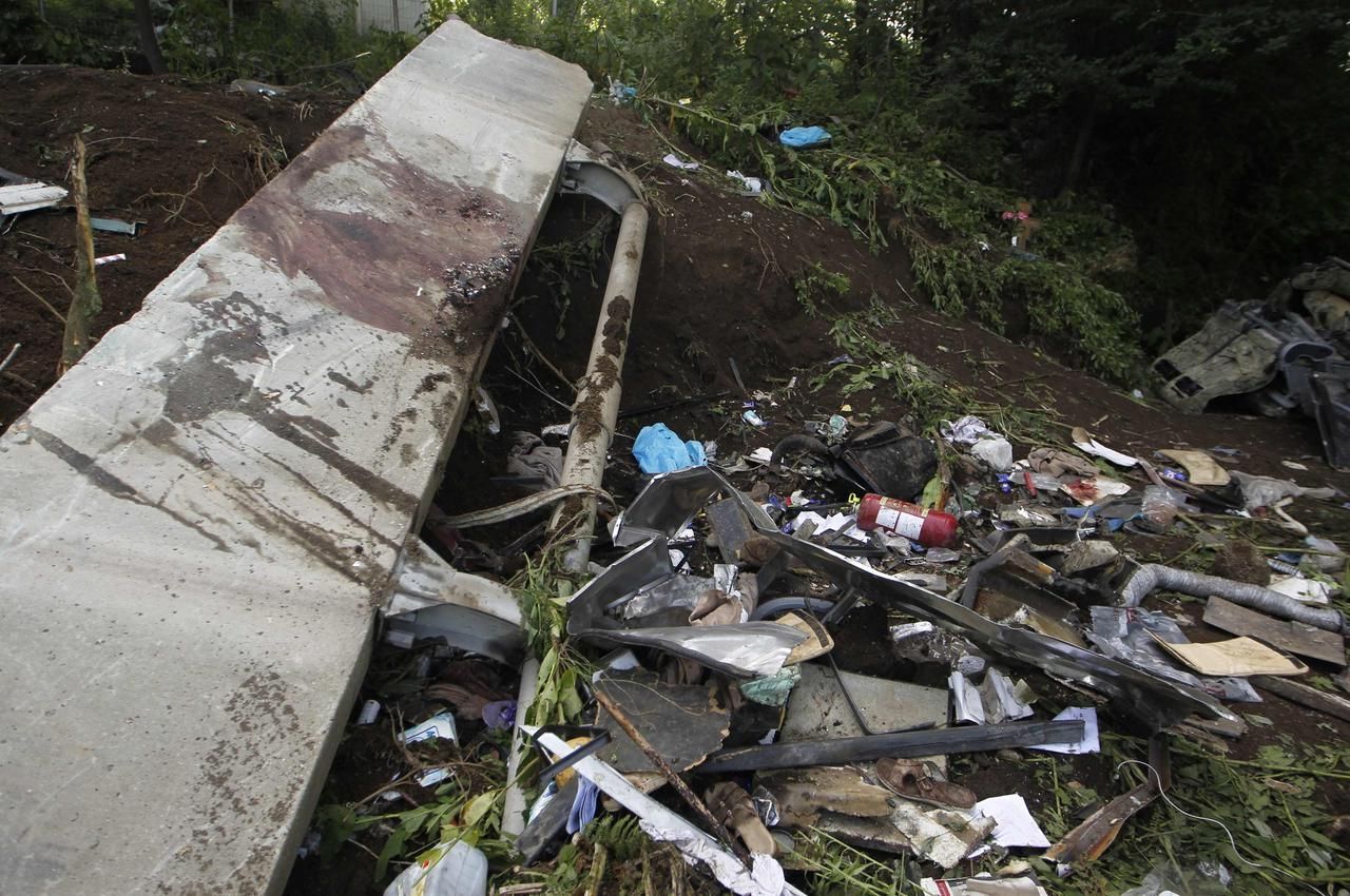 Nehoda italského autobusu