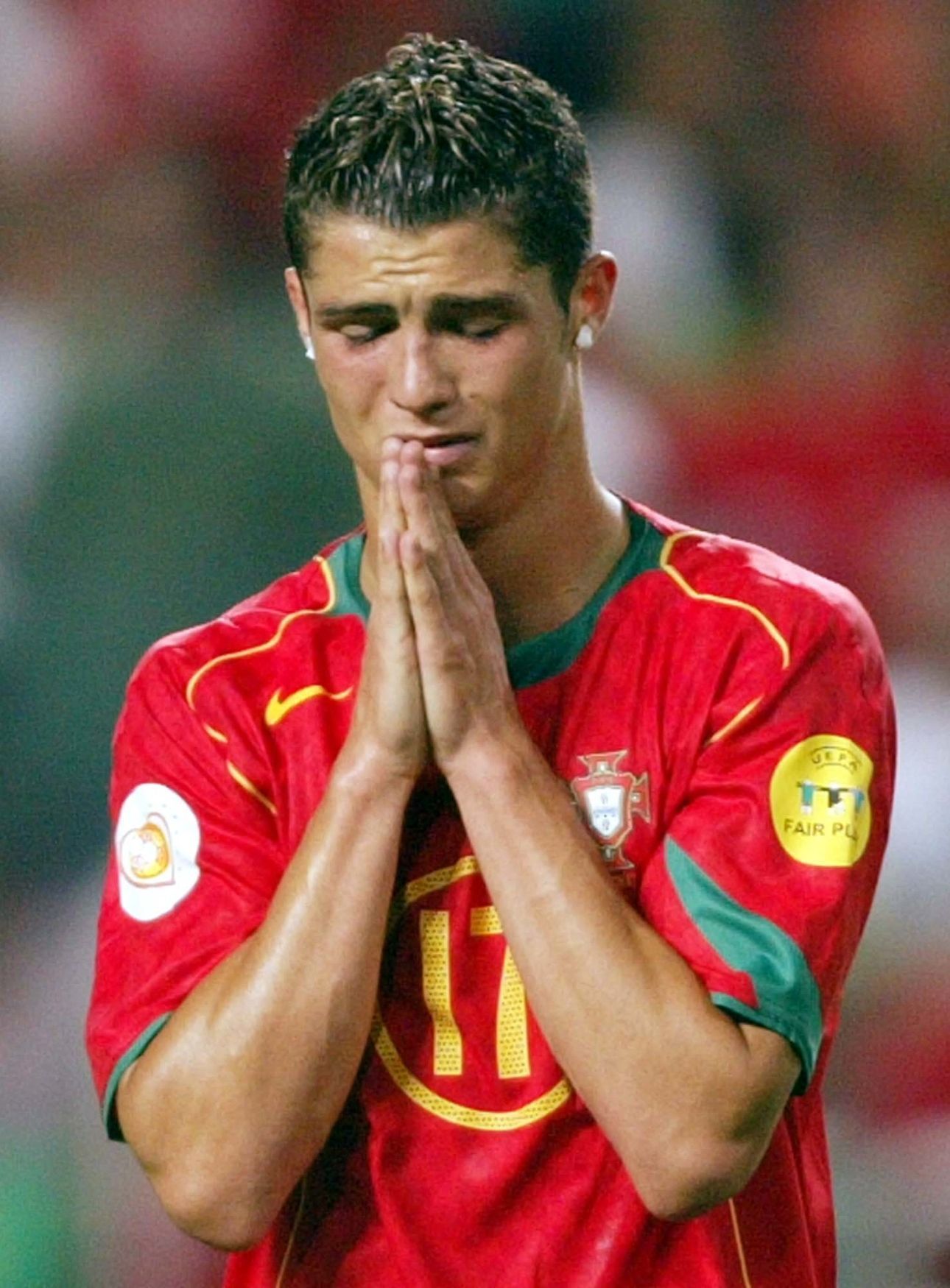 Cristiano Ronaldo, Portugalsko, Euro 2004