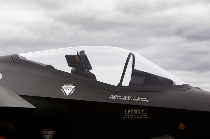 Americký stíhací letoun F-35 Lightning II na archivním snímku.