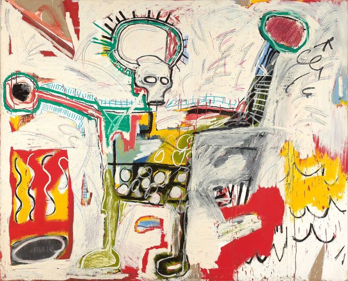 Jean-Michel Basquiat: Bez názvu, 1982.