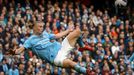 Soccer Football - Premier League - Manchester City v Wolverhampton Wanderers - Etihad Stadium, Manchester, Britain - May 4, 2024  Manchester City's Erling Braut Haaland i